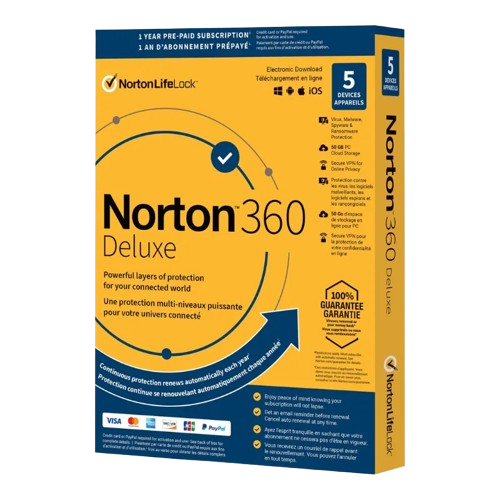 Norton 360 Deluxe Cloud Storage (Subscription) - Antivirus Ninja